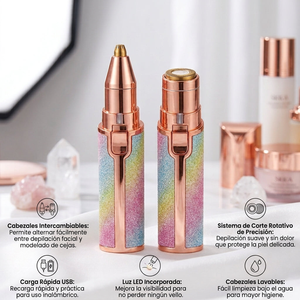 X - GLAMTOUCH™ – Depiladora Facial