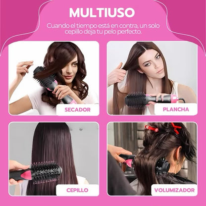 Cepillo Secador y Alisador de Pelo 3 en 1